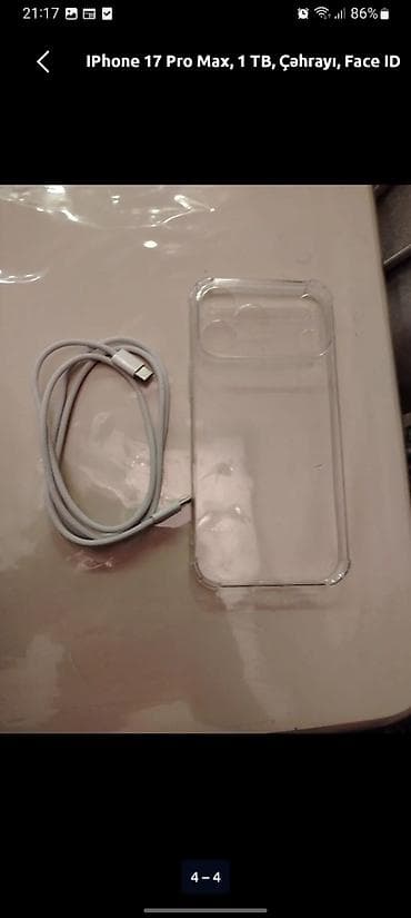 iphone 6 plus satın al: IPhone 17 Pro Max, 1 TB, Çəhrayı, Face ID — 1