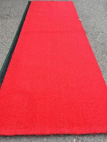 qazonlar: Qırmızı süni ot örtüyü (qırmızı qazon) - Rəng: parlaq qırmızı - — 6