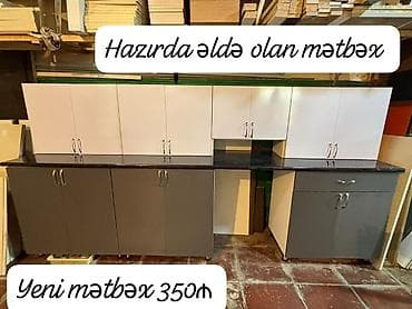 mebler: Metbex mebeli tezedi Olcusu 303sm Qiymet 350 manat Unvan — 1