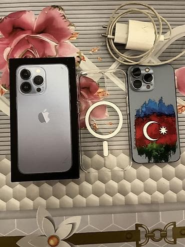 IPhone 13 Pro, 128 GB, Sierra Blue, Simsiz şarj