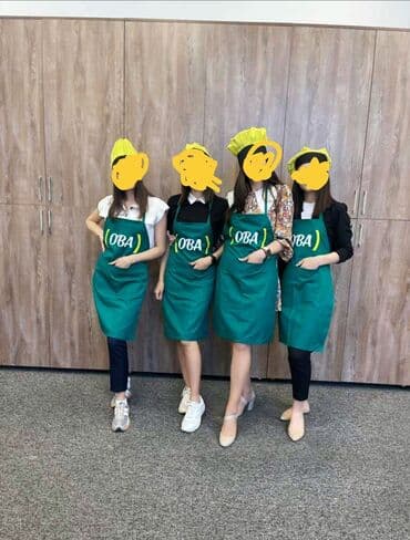 Önlüklərin (Fartuk)hazırlanması və çapı Geyimərə fartuklara koyneklere