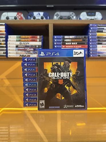 Elektronika: Call of Duty Black Ops 4-PS4 diski Oyun diski tam işlək vəziyyətdədir — 1