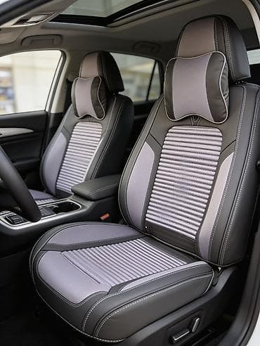 avto cexol satisi: Universal avtomobil oturacaq üzlükləri və boyun yastıqları dəsti - — 6