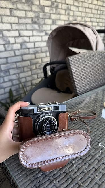 komputer canta: Smena-6 plyonka fotoaparatı - 35 mm plyonka ilə işləyən klassik — 3