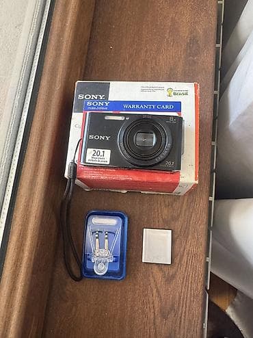 lk 007 kamera: Sony Cyber-Shot DSC-W830 20.1 Megapixel tam islek veziyyetdedir ela — 1