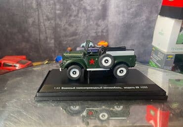 metbex tavan modelleri: Коллекционная модель ГАЗ-69 Парадный зеленый 1965 НАШ Автопром — 10