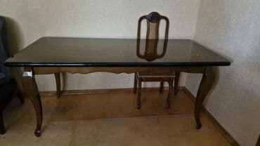 metbex stollari sederek: Qonaq masası, Dördbucaq masa — 2