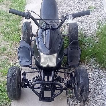 met: Mini ATV kross kvadrosikl - Rəng: qara, kompakt korpus - Mühərrik — 6