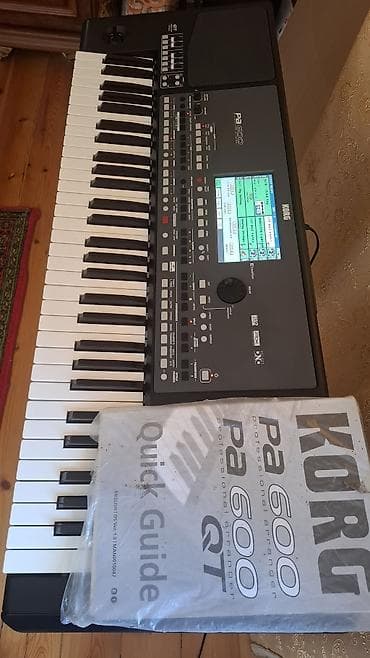 tekerli canta: Sintezqtor Korg/Pa600QT professional arranger klaviatura.Təzədən heç — 1