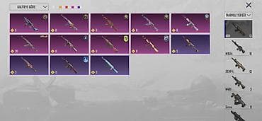 islenmis idman aletleri: PUBG Mobile hesabı – zəngin kolleksiya və yüksək səviyyə - Server — 8