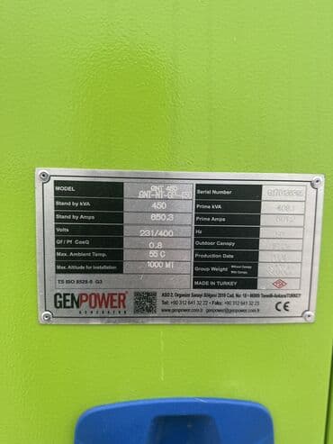 шифер 6 волновой: 360kw-450kva GENPOWER Ölkəmizdə ən yeni və ən keyfiyyətli GENPOWER — 2