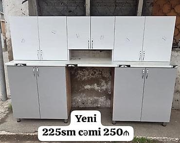 *250₼ YENİ Metbex mebeli SATILIR*‼️ Hazır əldədir Olcusu 225sm