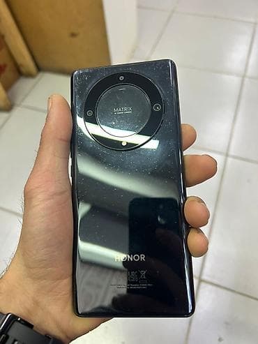 pro 5: Honor X9 5G, rəng - Qara, Barmaq izi — 3