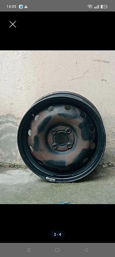 vuruq masin: Polad disk təkər – 15 düym - Material: möhkəm polad - Ölçü: R15 (15 — 2
