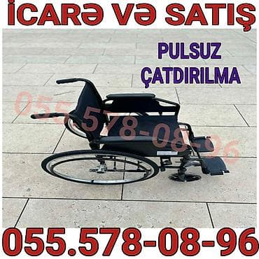 Manual təkərlikli əlil arabası – icarə və satış. - Yüngül və