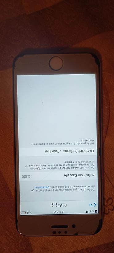 apple 6 ekran: IPhone 6, 32 GB, Qızılı — 3