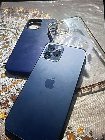 apple simli qulaqlıq: IPhone 12 Pro Max, 256 GB, Pacific Blue, Face ID — 5