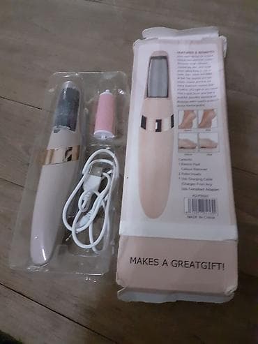 Оборудование для мойки: Elektrik Pedi – daban və ayaq üçün kallus təmizləyici Xüsusiyyətlər — 1