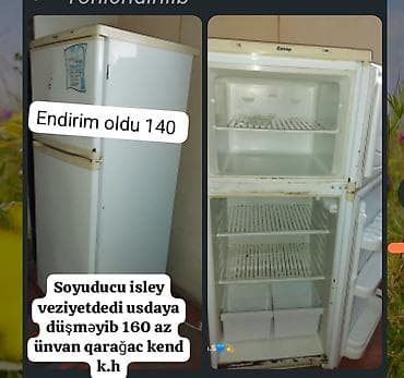 Məişət texnikası: 2 qapılı Beko Soyuducu Satılır, rəng - Ağ — 1