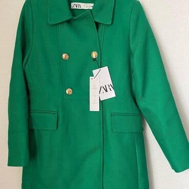 sədərək paltolar: Palto, Zara, M, L, rəng - Yaşıl — 6