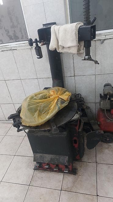 İstehsal avadanlığı: Şin söküb‑taxma aparatı - Avtomobil təkərlərinin sökülməsi və — 4