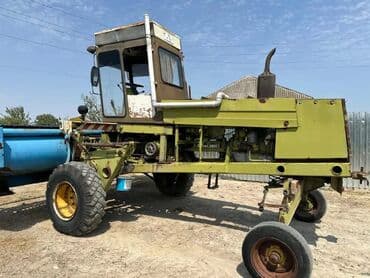 ot biçən traktor: Ot biçən kombayn tam saz vəziyyətdə tam zavod texnikadı özünə ideal — 7