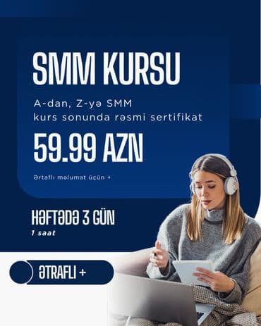 SMM Kursu – A-dan Z-yə öyrənmə proqramı • Məqsəd: Sosial Media lalafo.az -da SMM Kursu – A-dan Z-yə öyrənmə proqramı • Məqsəd: Sosial Media