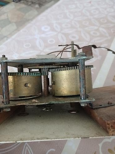 divar saat şəkilləri: Mexaniki saat mexanizmi – köhnə divar/masa saatı üçün razlaşma yolu — 5