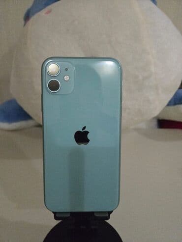 Avtoelektronika: IPhone 11, 64 GB, Yaşıl, Face ID — 2