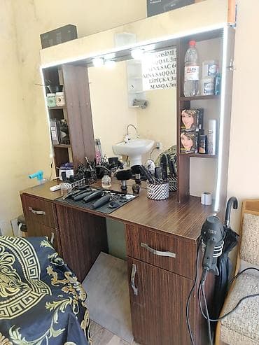 Digər salon, tibbi mebel: Bərbər masasi — 4