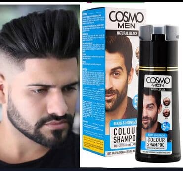 Cosmo Sac saqqal qaraldan Şampun Hem beyler hemde xanimlar ucun ideal