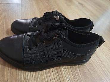 uzun boğaz cekmeler: Uşaq üçün qara idman/klassik üslublu ayaqqabı.Razmer 31 — 7