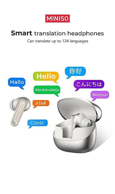 Планшеты: MINISO Smart Wireless Earbuds – Tərcüməli ağıllı qulaqlıq — 2