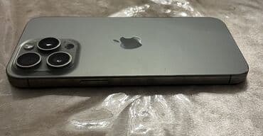 IPhone 15 Pro Max, 256 GB, Natural Titanium, Barmaq izi, Simsiz şarj, Face ID