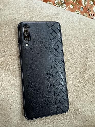 oyun telfonu: Samsung Galaxy A50, rəng - Qara, Barmaq izi — 3