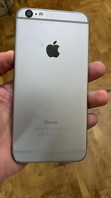 iponalar: IPhone 6 Plus, Gümüşü, Qırıq — 2