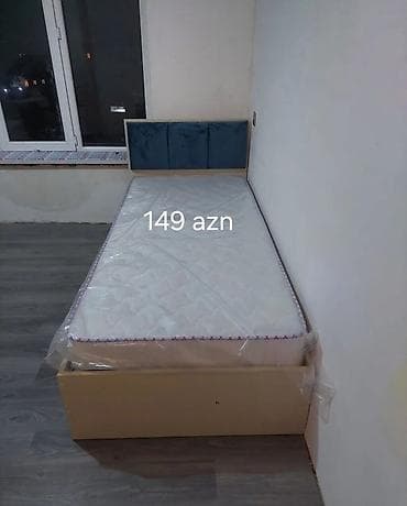 nol on beş: Tək nəfərlik çarpayı və döşək dəsti - Ölçü: standart tək nəfərlik — 1