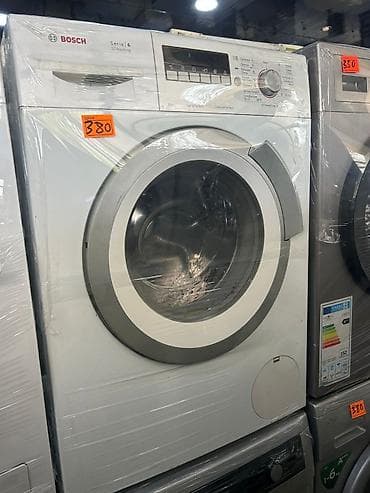 Bosch Serie 6 3DWashing paltaryuyan maşın - Ön yükləmə, iri şüşə lyuk