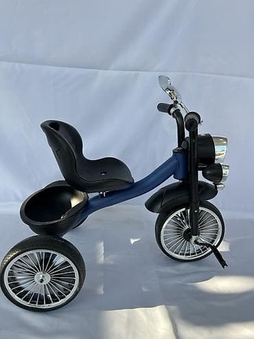 velosipet ucuz: Uşaq üçtəkərli velosiped – moto-stil dizayn - Yaş qrupu: balaca — 4