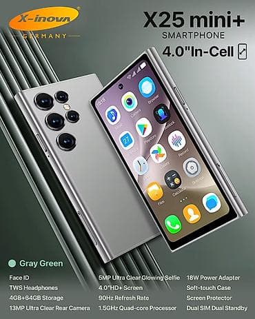 honor 8 s: Kateqoriya: Telefonlar Brend: X-Inova Model: X25 Mini+ Grey — 1