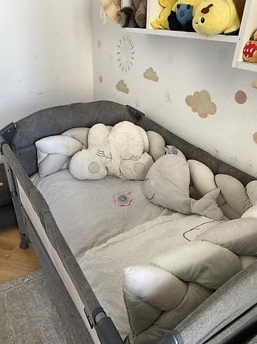 manej besik: Oğlan və qız üçün, Dördbucaq, Beşik, Dəst ilə, Matras ilə, Yellənmə mexanizmsiz — 9