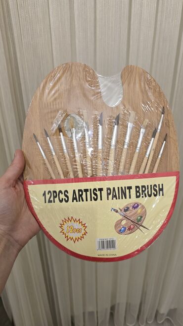 12 ədəd Rəssam Fırçası Dəsti - 12PCS ARTIST PAINT BRUSH - Müxtəlif