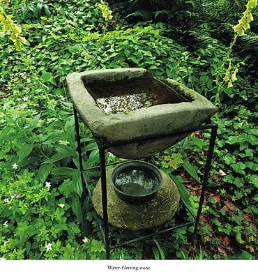 Antik Qara rəngli Yerusalem Su daşı Satılır. Su daşının 2 əsrdən də