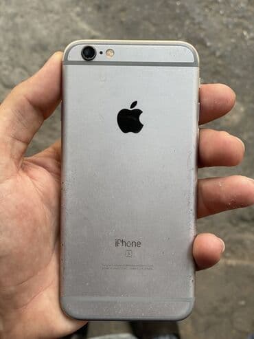 ayfon 16 qiyməti: IPhone 6s, 16 ГБ, Серебристый, Отпечаток пальца — 1