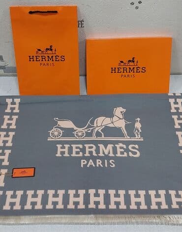 Hermes şərfi, xanımlar üçün, təzədir, keyfiyyətlidir. Model: Hermès