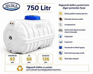 Bak, Plastik, 750 l l, Yeni, Ünvandan götürmə, Ödənişli çatdırılma, Rayonlara çatdırılma lalafo.az -da Bak, Plastik, 750 l l, Yeni, Ünvandan götürmə, Ödənişli çatdırılma, Rayonlara çatdırılma