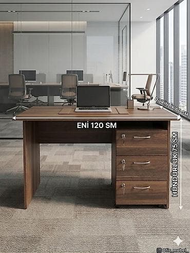 Офисные столы: Новый, Для сотрудника, Прямоугольный стол — 2