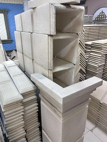 lovhə ayaqlı: Dekorativ fasad və interyer üçün hazır beton/daş panellər və — 4