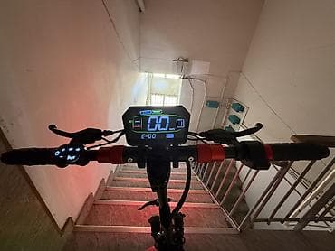 electro gitara: Kuat elektrik skuter – off-road təkərlərlə, güclü işıqlandırma və — 7
