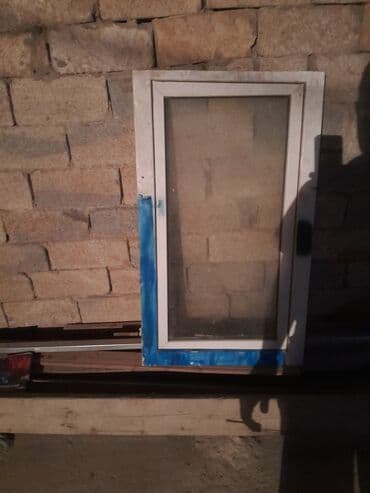 2ci əl pəncərə: İşlənmiş İkiqat şüşə paketi Plastik pəncərə, Еni: 50 sm, Uzunluğu: 1 sm — 1